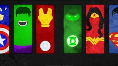 Batman Spider-Man Iron Man superman wolverine marvel Wonder 