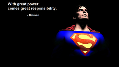 Batman Spider-Man superman Quotes