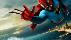 Batman Spider-Man superman wolverine