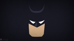 Batman superheroes dc comics minimalistic blo0p