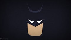 Batman superheroes dc comics minimalistic blo0p