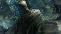 Batman superheroes Gotham City dc comics artwork