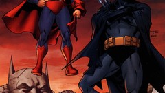 Batman superman comics superheroes dc comics artwork