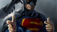 Batman superman funny dc comics