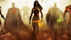 Batman superman Wonder Woman dc comics artwork injustice gods 