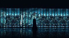 Batman The Dark Knight Gotham City cityscape
