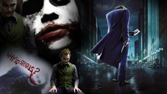 Batman The Dark Knight the joker why so serious