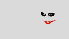 Batman the joker comic minimalistic