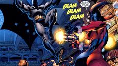 Batman the joker harley