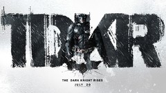Batman Typography Batman The Dark Knight Rises