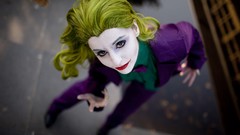 Batman woman the joker cosplay
