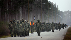 Battalion march ) With