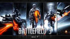 battlefield 3 collage video games PC gaming EA DICE tank weapon