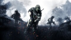 Battlefield 4 video games soldier digital art PC gaming battle