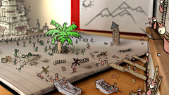 Battles Doodle drawings