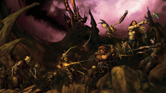 Battles skeletons fantasy art