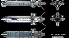 Battlestar galactica spaceships science