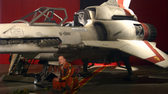Battlestar galactica Viper spaceships