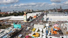 Bavaria tents Oktoberfest beers