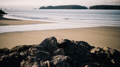 beach rock landscape