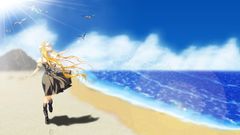 Beach Sea air Anime