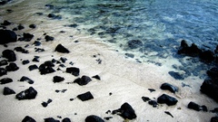 beach stones water sand Sea nature