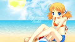 Beaches anime girls karin to heart to heart 2 Sasamori Karin