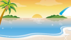 Beaches beach umbrella