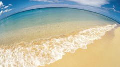 Beaches fisheye effect