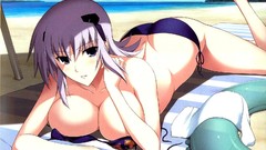 Beaches tanning bikini hentai