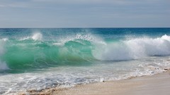 Beaches waves Landscapes