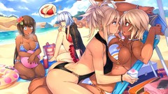 Beaches yuri bikini huge boobs beach girls xxiii