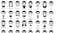 Beard infographics