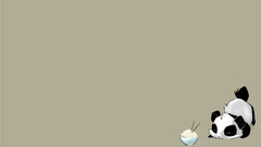 Bears Animals minimalistic panda