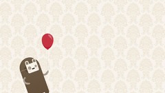 Bears Balloons masks minimalistic