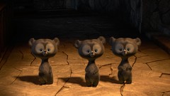 Bears Brave Knives animation babies pixar baby animals