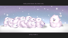 Bears Polar Bears snow