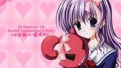 Bears valentine Ribbons seifuku nanao naru