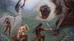 Beast artwork fantasy art Chris Rahn