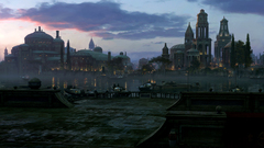 Beautiful fantasy place river