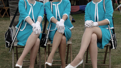 Beautiful stewardnesses More for