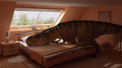 Bedroom Tyrannosaurus Rex