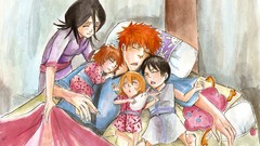 Beds fan art bleach kurosaki ichigo kuchiki rukia
