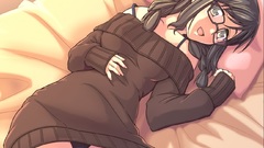 Beds glasses meganekko anime