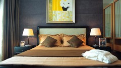 Beds Lamps pillows interior design cushion