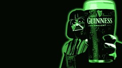beer star wars Darth Vader guinness artwork Green