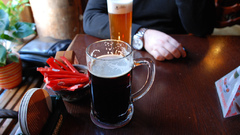 Beers bar advertisement drinks