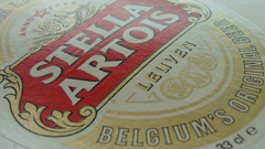 Beers stella artois