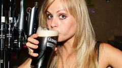 Beers woman guinness