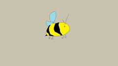 Bees funny artwork Art